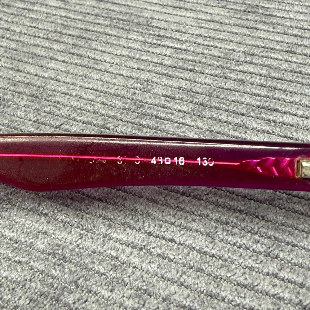 Ray-Ban Purple Magenta Gradient Rectangular Eyeglass Frames 48-16-130 RB1531